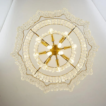 Lustre en cristal pour éclairage luxueux et moderne — LZ4P9XQ