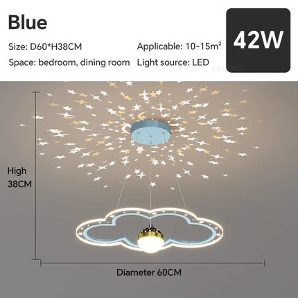 Suspension LED décorative moderne pour chambre d’enfants — LZ4X9Q