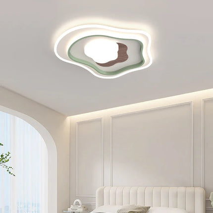 Plafonnier ultra-fin en mangue française avec protection oculaire intégrale — LZ4X9P2