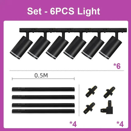 Spot LED pour éclairage intérieur décoratif complet — LZ4X9P2