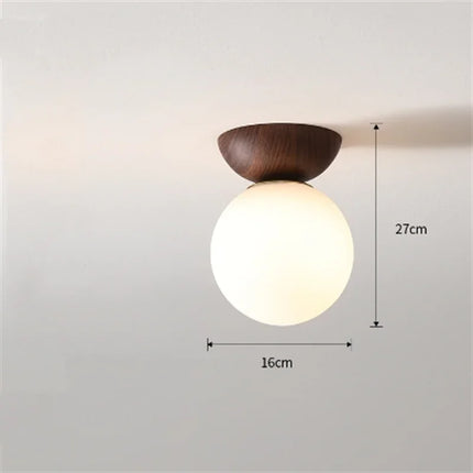 Suspension décorative nordique en forme de bûche pour intérieur — LZ4X9P