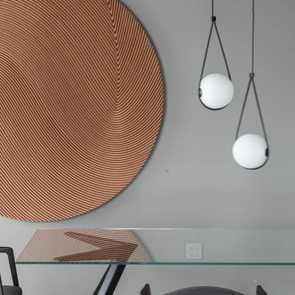 Lustre suspension goutte d'eau pour intérieur moderne — LZ7X9M