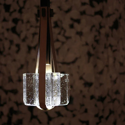 Lustre en cristal au design moderne pour bars et cafés — LZ4X9Q