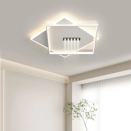 lustre led avec projecteur pour éclairage intérieur