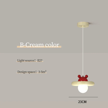 Lustre moderne nordique lumineux pour chambre d'enfant — LZ4X9P
