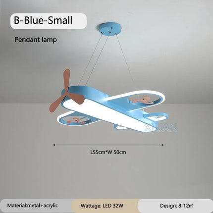 Suspension LED en bois et métal pour chambre d’enfant — LZ4QJ7M