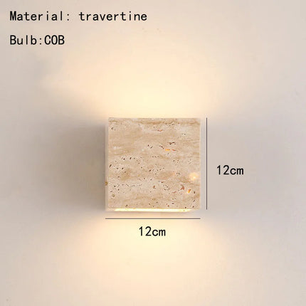 Applique murale LED design en forme de cuboïde 3000K — LZ7XQ2