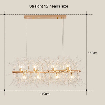 Lustre LED moderne style nordique pour décoration intérieure — LZ4X9P2Q