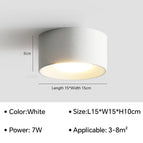 Blanc 1 tête / Lumière tricolore