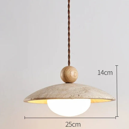 Suspension LED en pierre au style nordique pour intérieur — LZ4X9J2