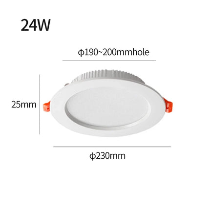 plafonnier led intérieur éclairage blanc froid moderne