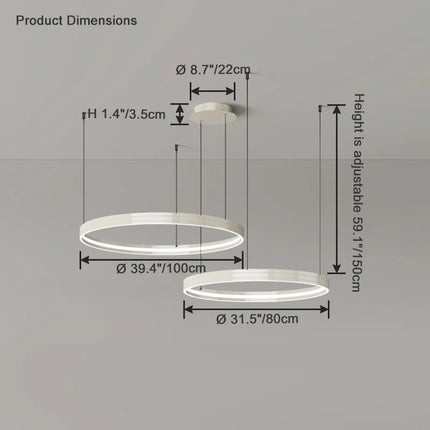 lustre moderne en métal pour éclairage intérieur élégant