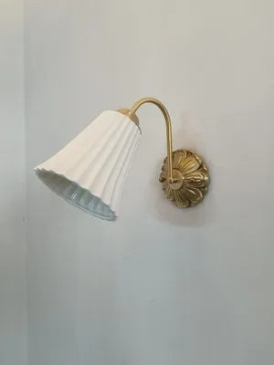 Lustre rétro en céramique et cuivre style américain — LZ7XQ2