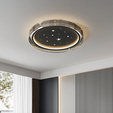 Plafonnier LED minimaliste avec effet ciel étoilé haut de gamme — LZ4P9X