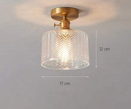 Plafonnier moderne en verre lumineux pour intérieur et extérieur — LZ4QX9
