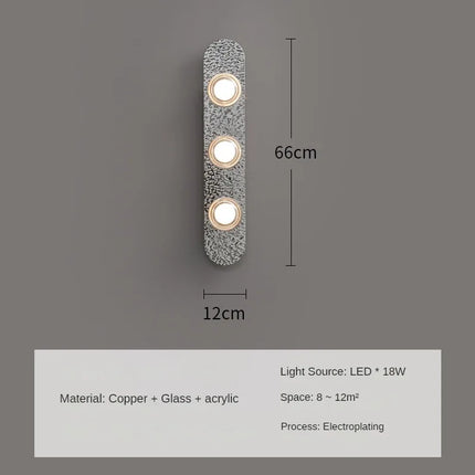 Applique murale en cuivre pour une ambiance moderne et élégante — LZ4X9T2