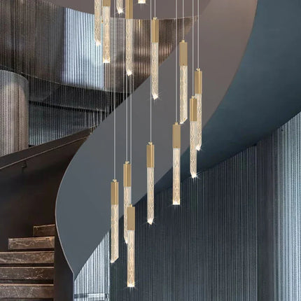 Lustre en cristal design pour intérieur contemporain — LZ4X9P2Q