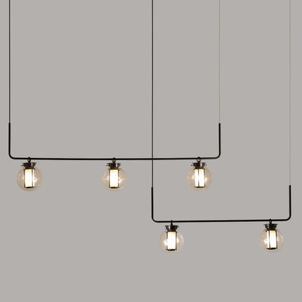 Suspension minimaliste en verre pour bar et restaurant — LZ4X9T