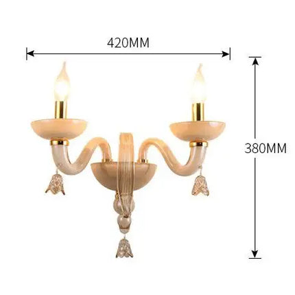 Lustre LED en cristal pour décoration intérieure élégante — LZ4X9P
