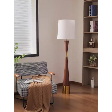 Lampadaire rétro minimaliste pour ambiance chaleureuse — LZ4X9T2