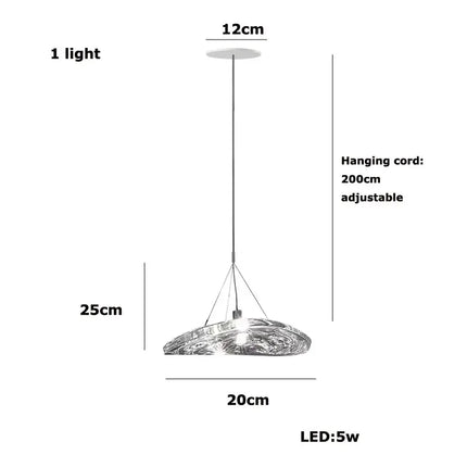 Suspension en verre au style art déco pour éclairage raffiné — LZ4X9P2