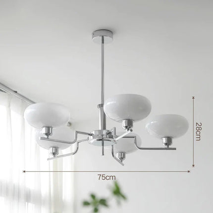 Lustre suspension en verre style Bauhaus pour décoration moderne — LZ4X9P