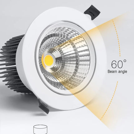 spot led encastrable plafond à intensité réglable éclairage intérieur