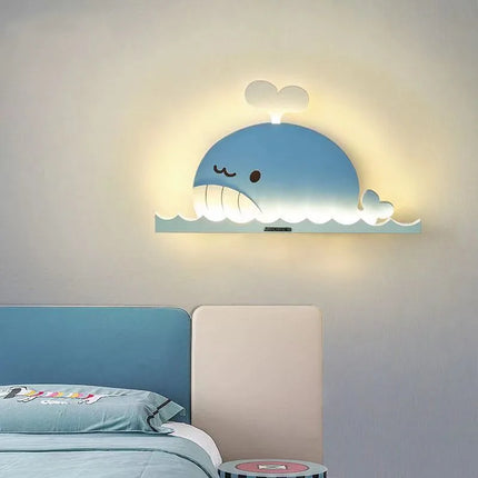 Applique murale LED enfants motifs baleine, lapin et dinosaure — LZ4X9T2