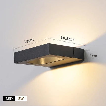 Applique murale LED rotative au design moderne pour intérieur — LZ4X9T2