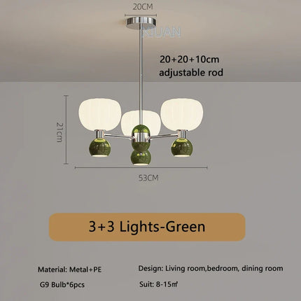 lustre led moderne haut bas éclairage intérieur suspendu