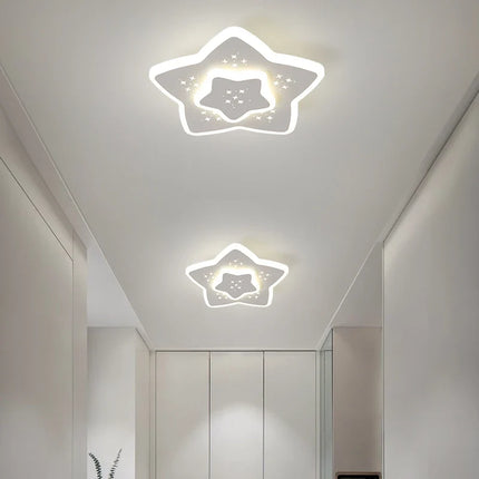 plafonnier led encastré acrylique créatif étoilé simple balcon