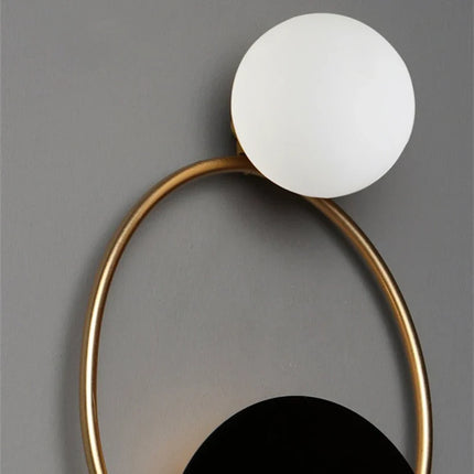 Applique murale LED nordique postmoderne en fer pour intérieur — LZ4X9Q2