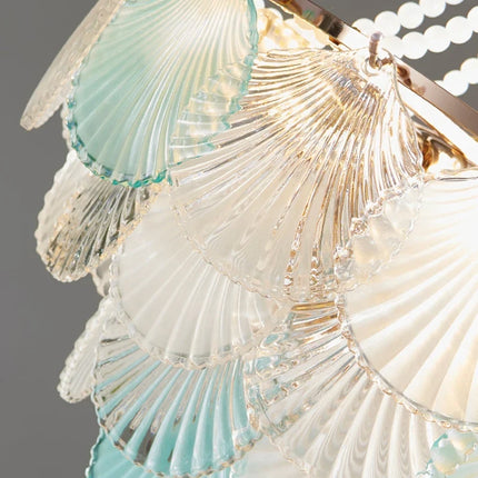 Lustre suspension en verre pour salon, cuisine et salle à manger — LZ7D9X