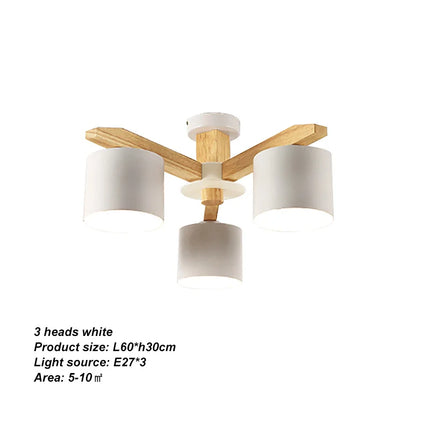 Lustre suspension nordique pour intérieur moderne et élégant — LZ4X9J
