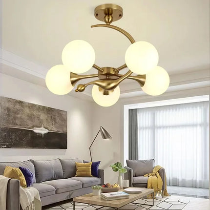 Lustre suspension nordique post-moderne style américain simple — LZ4X9P