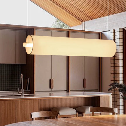 Lustre suspension moderne minimaliste en tissu pour restaurant et banquet — LZ4M9X2
