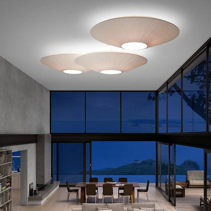 Plafonnier circulaire moderne et créatif pour divers espaces — LZ4T9XQ