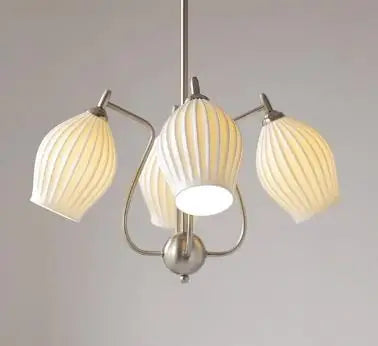 Lustre Bauhaus en céramique pour intérieur moderne et élégant — LZ4X9P