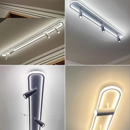 Lustre LED moderne à gradation pour éclairage intérieur — LZ4X9T