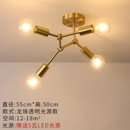 Plafonnier lumineux au design élégant pour décoration intérieure moderne — LZ4X9T2