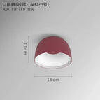 Rouge 18cm / Blanc chaud