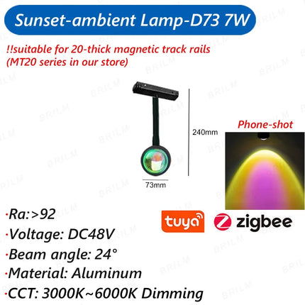 Suspension Zigbee 3.0 intelligente avec éclairage LED moderne — LZ4P9XQ