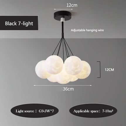 Lustre moderne créatif pour chambre d’enfant et salon — LZ4X9T