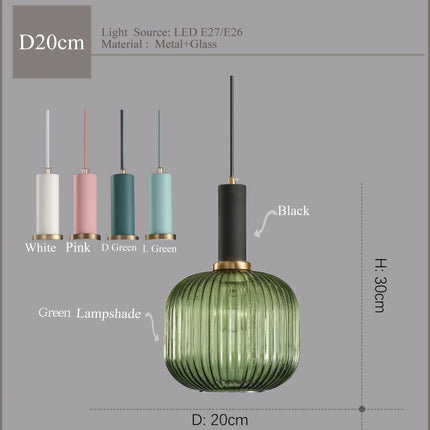 Lustre en verre lumineux pour décoration intérieure élégante — LZ4X9P