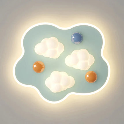 Plafonnier nuage crème pour chambre enfant moderne et chaleureuse — LZ4X9T