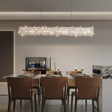 Lustre en cristal pour intérieur moderne et élégant — LZ4X9T