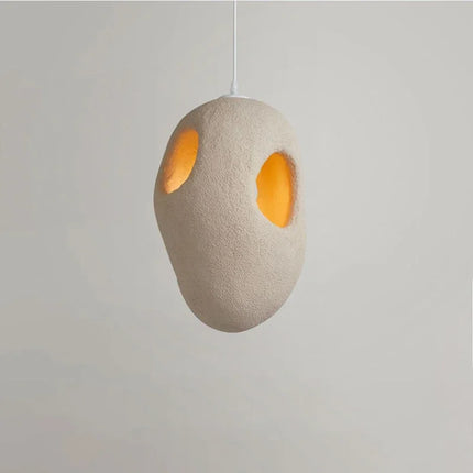 Suspension artisanale en résine style japonais Wabi Sabi — LZ4X9M2