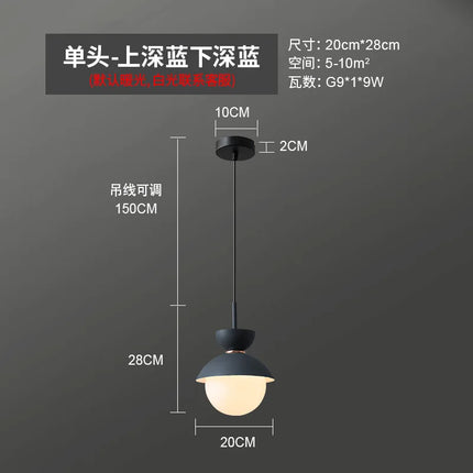 Lampe de chevet nordique au design créatif pour intérieur — LZ4X9Q2