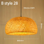 Style B 28 / Pas d'ampoule / CHINE