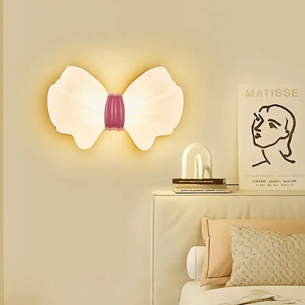 Applique murale nordique en forme de nœud papillon pour chambre enfant — LZ4X9TQ